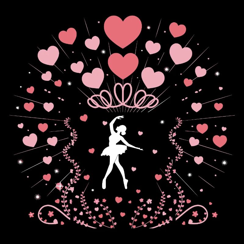 Thème de la Saint-Valentin Danse Pour Danseur Danseur