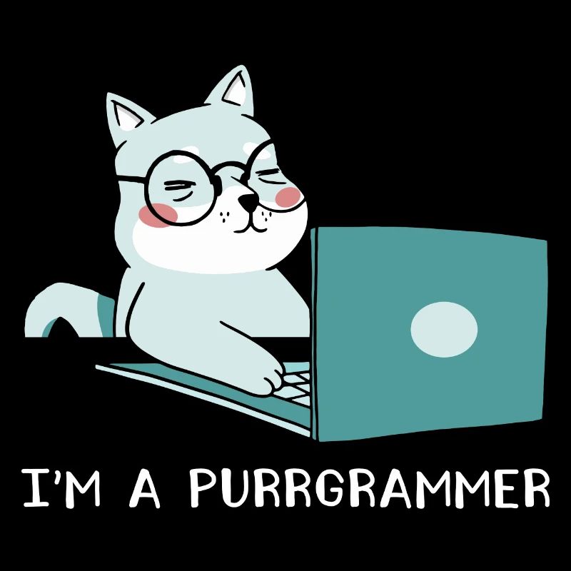 I'm A Purrgrammer Coder Software Developer Compute