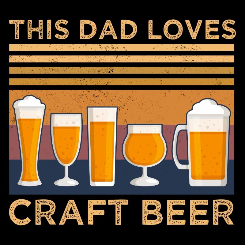 Vatertag This Daddy Loves Crafts Bier