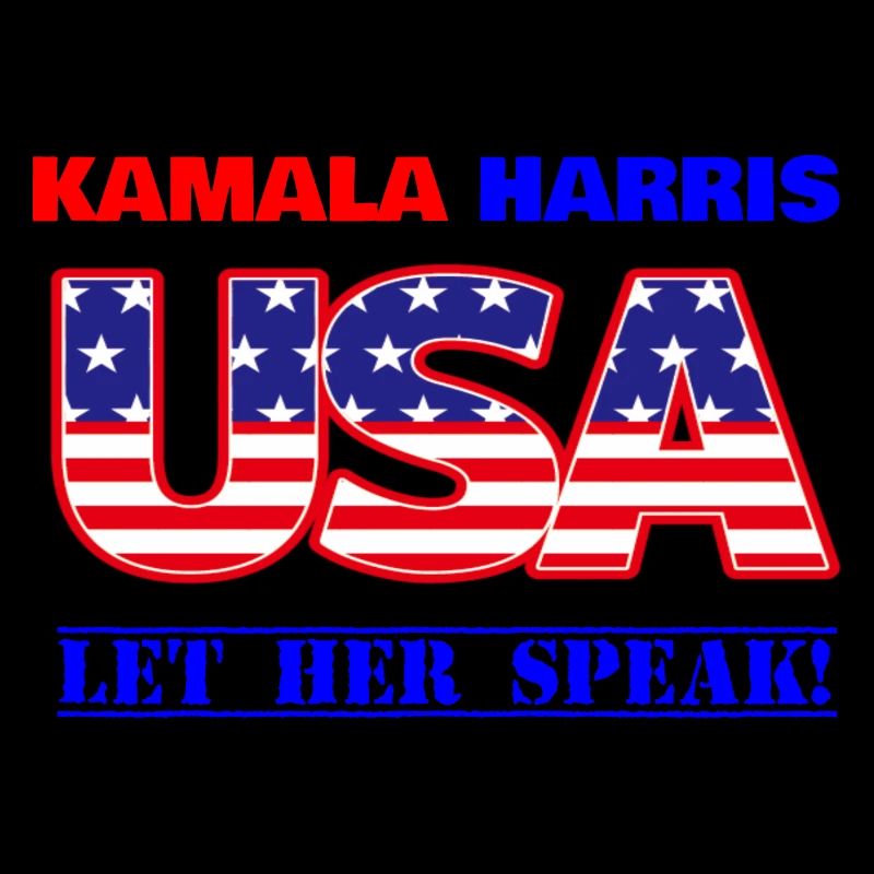 KAMALA HARRIS ließ sie sprechen
