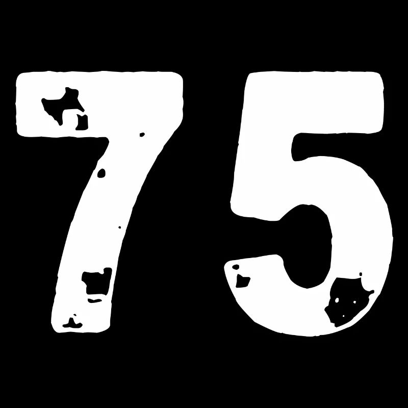 75 Maillot numéro