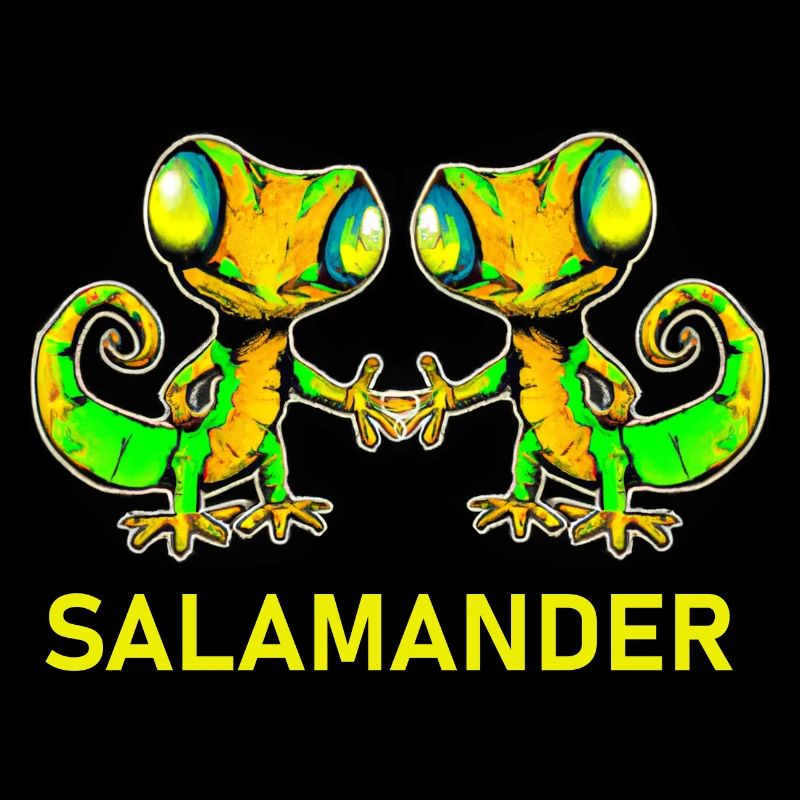 Salamander Gecko Freunde