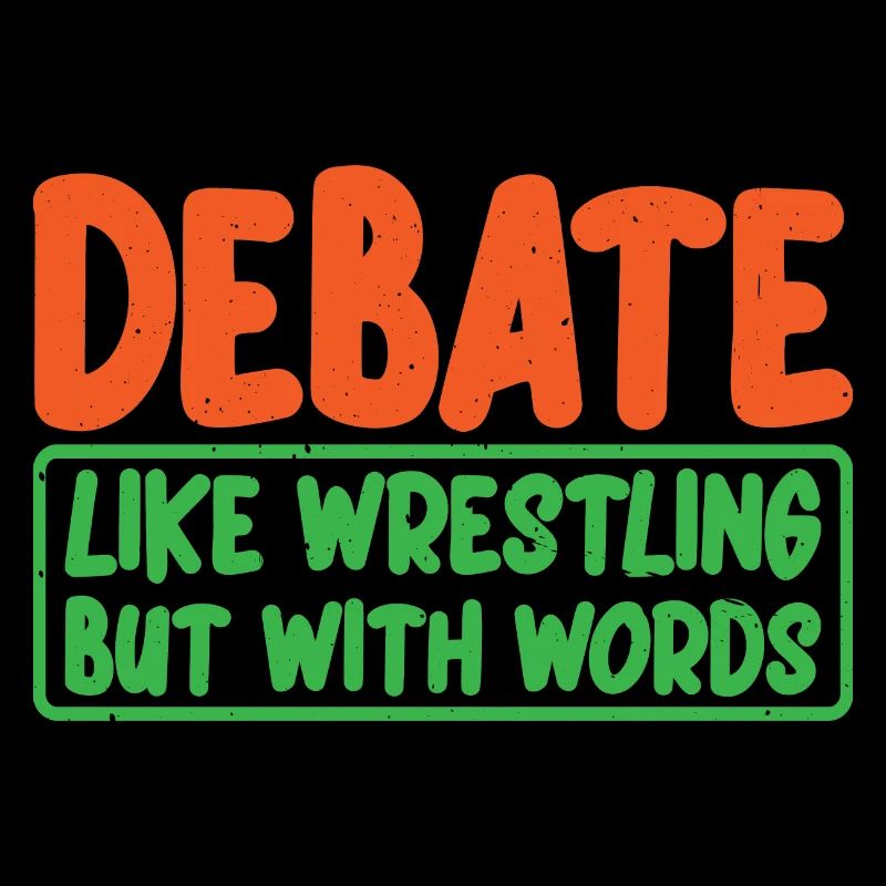 Débat, comme la lutte mais avec des mots 3