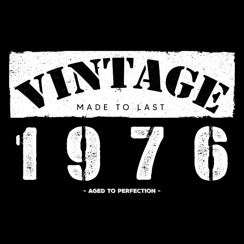47 ans: Vintage Classic 1976 47e anniversaire