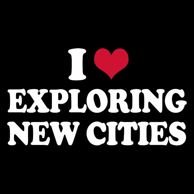 Sightseeing Stadtbesichtigung I Love Exploring New