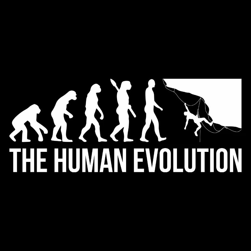 Evolution Graphic Climbing Climber Bouldering Boul