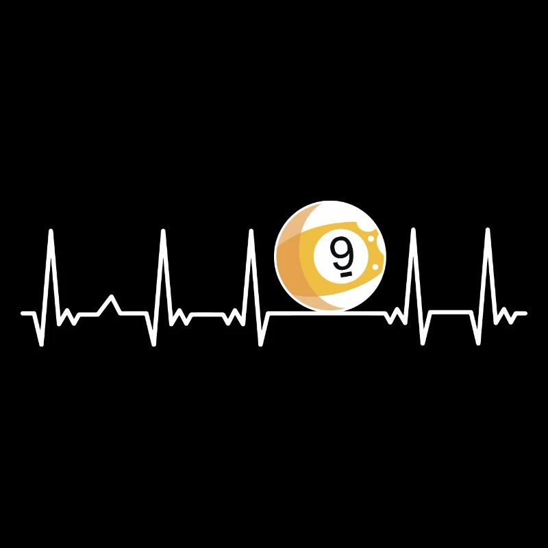 Billiard Heartbeat Snooker Pool Chalk Billiard Pla