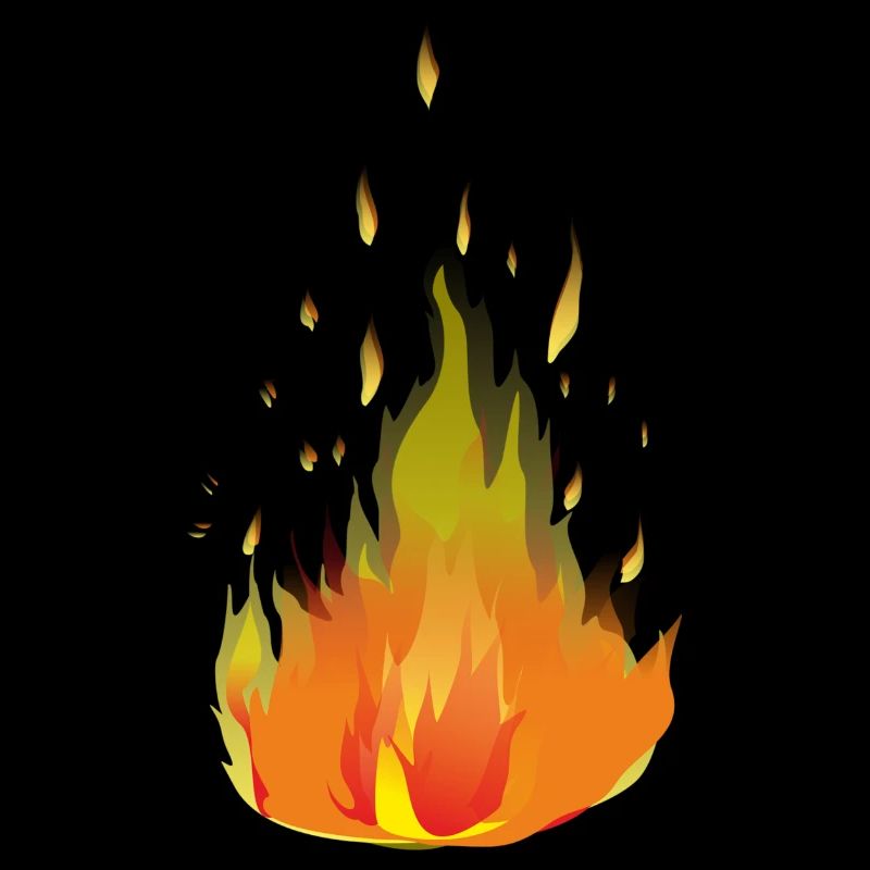 Flames Fire