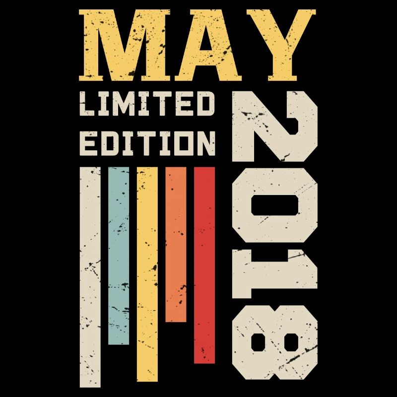 Mai 2018 - Geburtstagsgeschenk geboren im Mai 2018 Mai