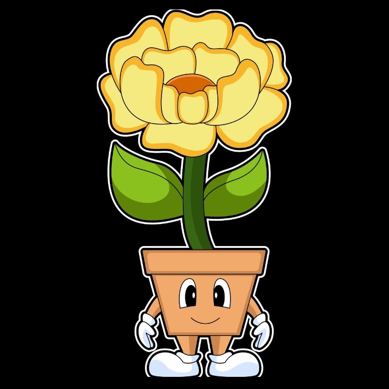Blumentopf Pfingstrose Blumen