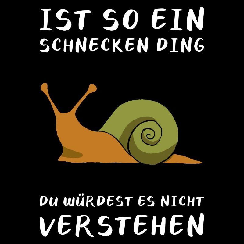 C’est un truc d’escargot, vous ne le feriez pas