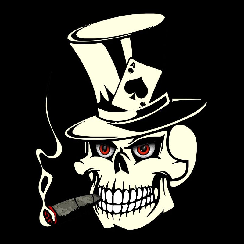 skull poker