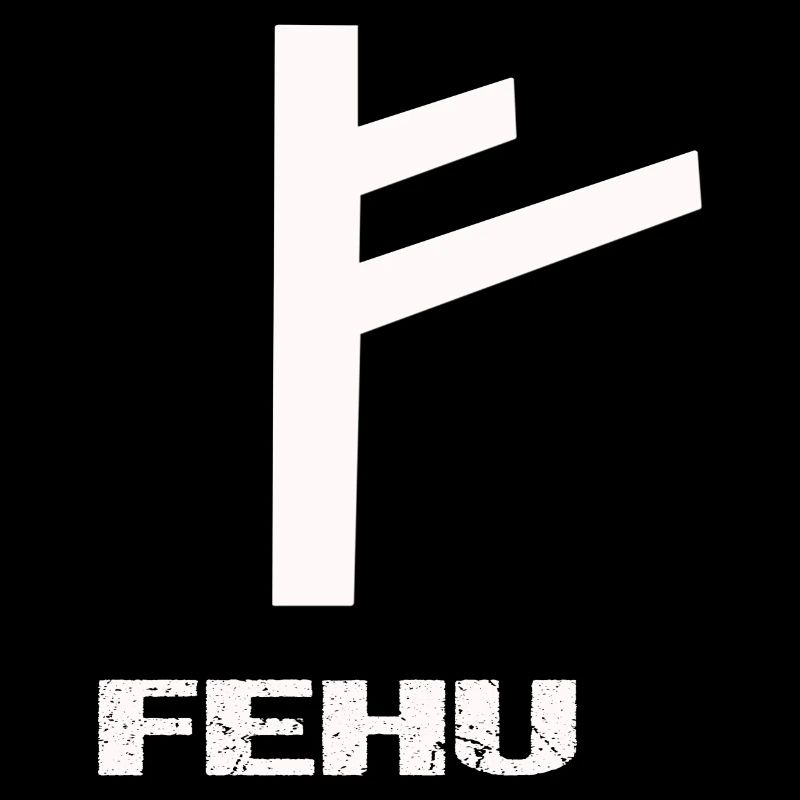 Wikinger Rune Fehu