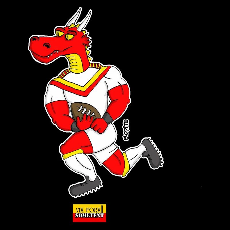 Catalan dragon rugby player
