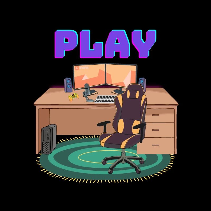 Gaming PC Schreibtisch