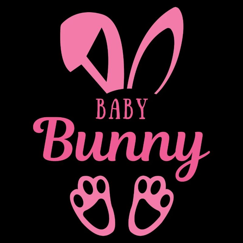 Bébé lapin rose