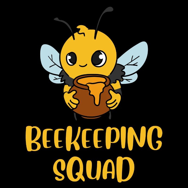 Bee Keeping Squad Funny Beekeeper Honey