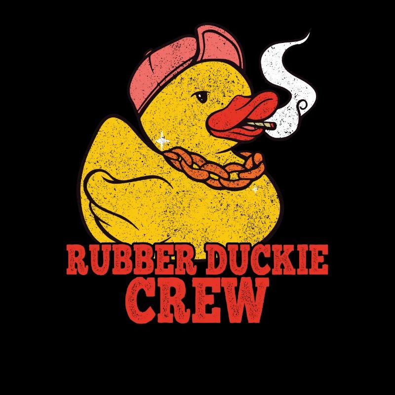 Rubber Duckie Crew Cute Duck