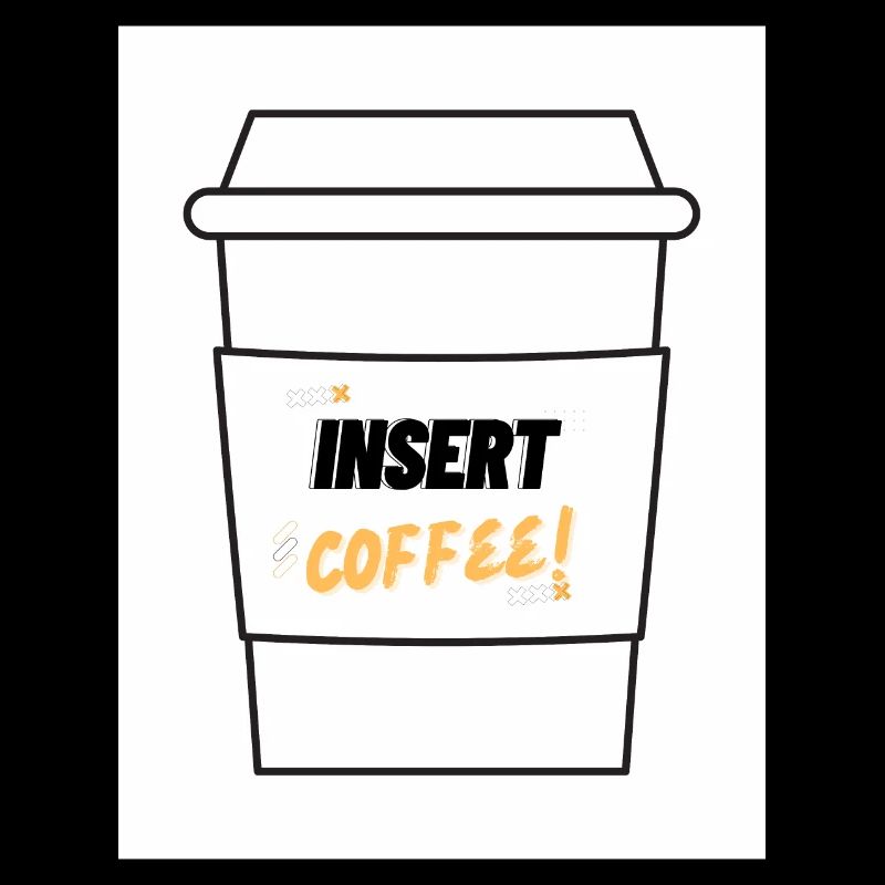 Insert Coffee Label LSHYBW