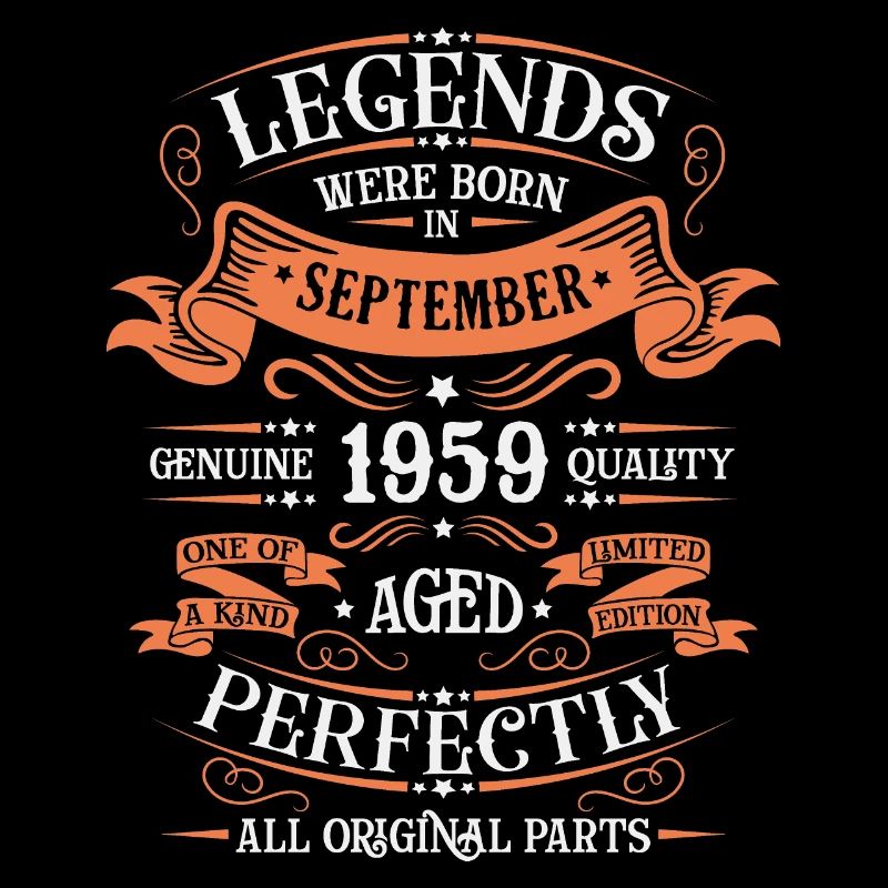 September 1959 Originelle Geburtstagsgeschenkidee