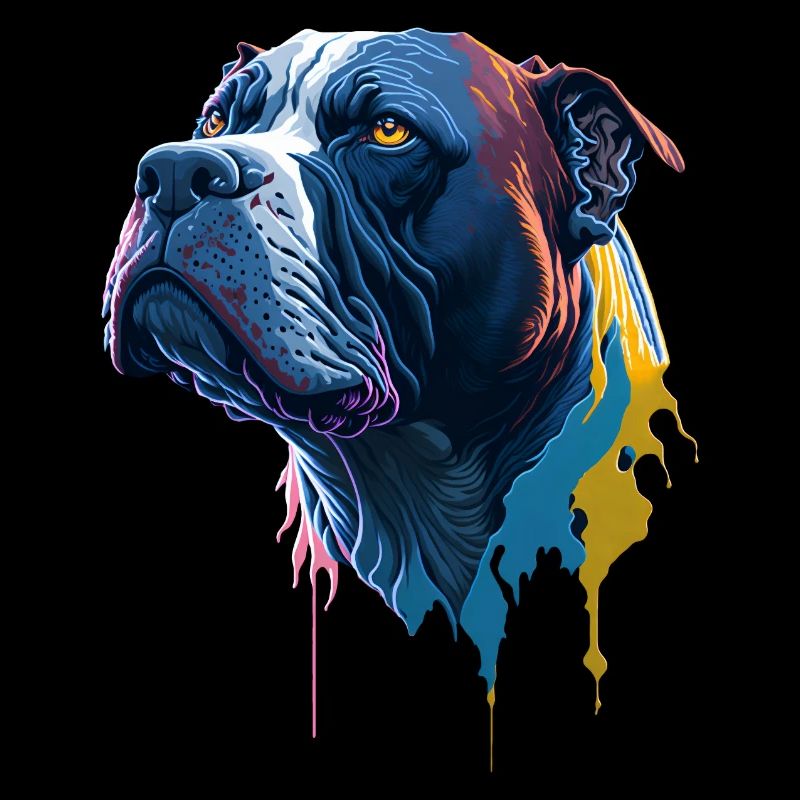 Colorful Dog