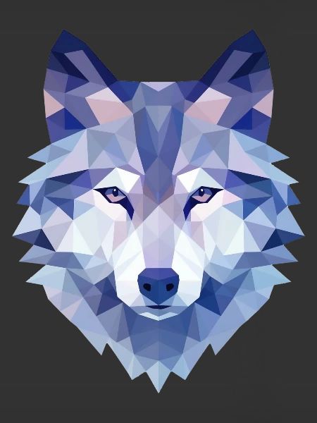 Loup bleu