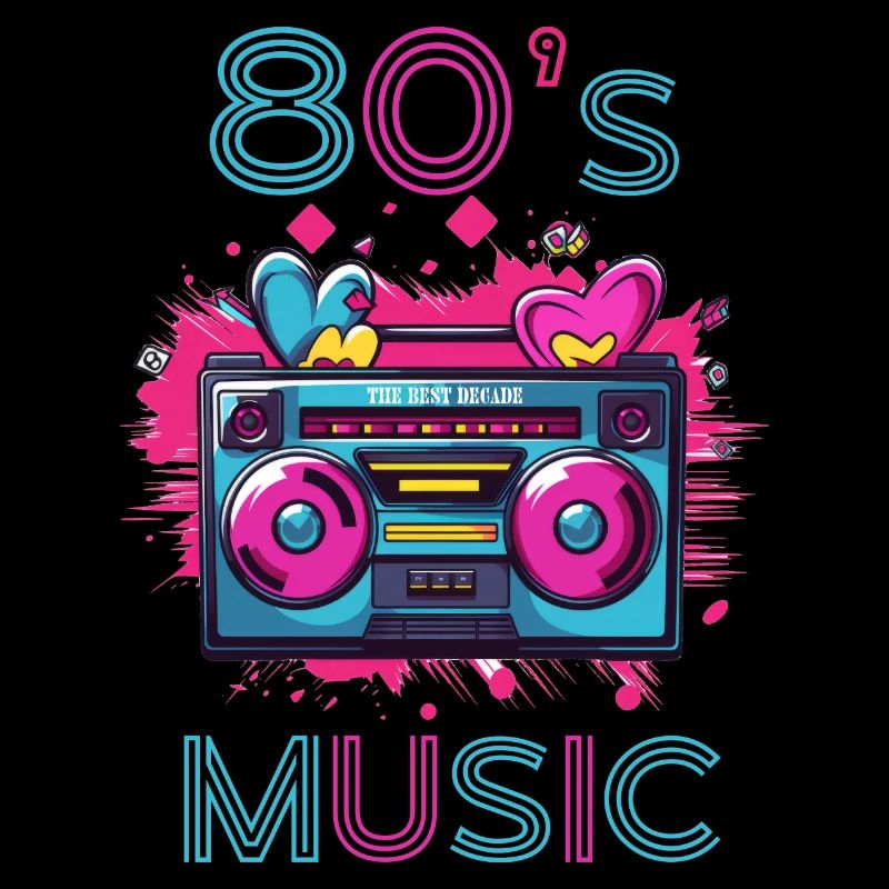 Ich liebe die Musik der 80er Jahre