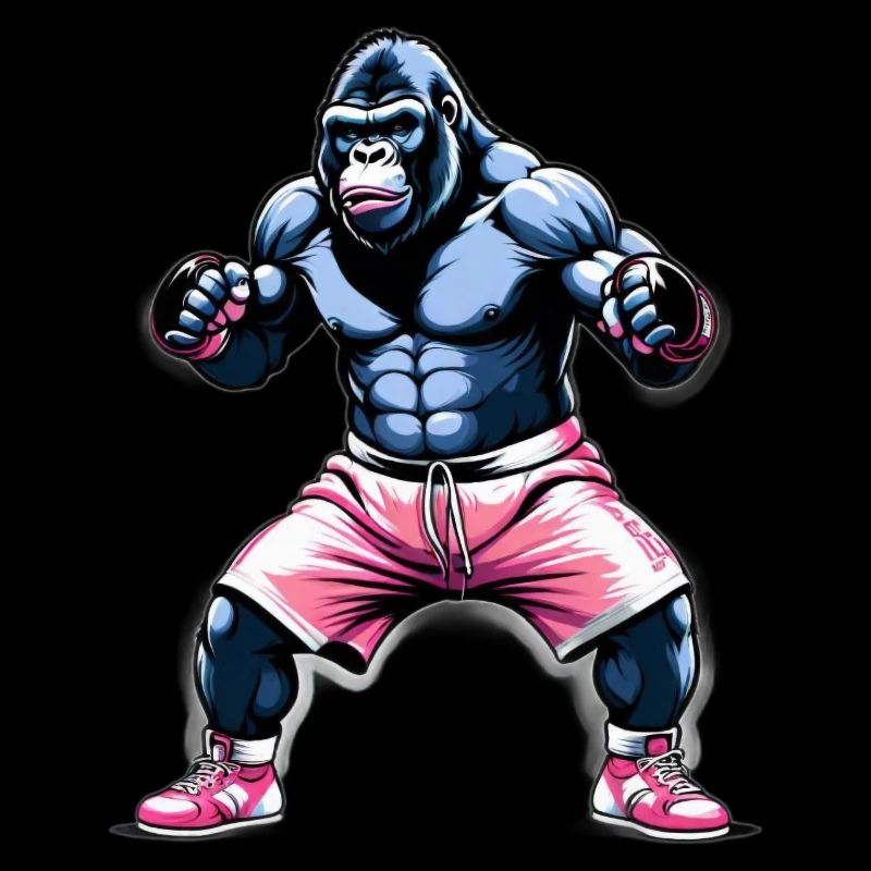 Boxe Boxeur Gorille