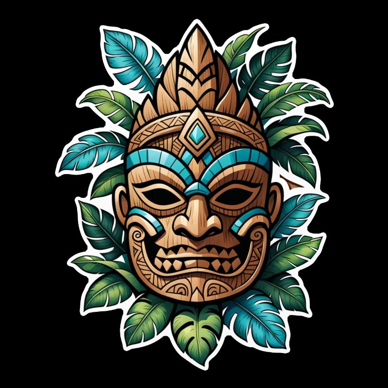 Tiki Beach - Polynesia Statue
