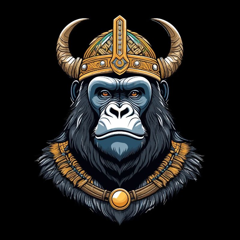 Gorilla-Wikinger