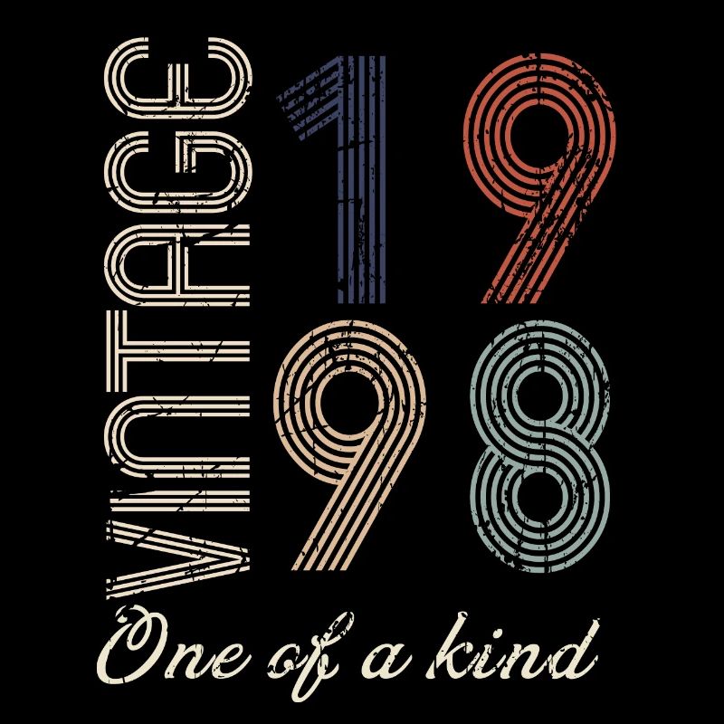 26e anniversaire 1998 - idée cadeau rétro Vintage