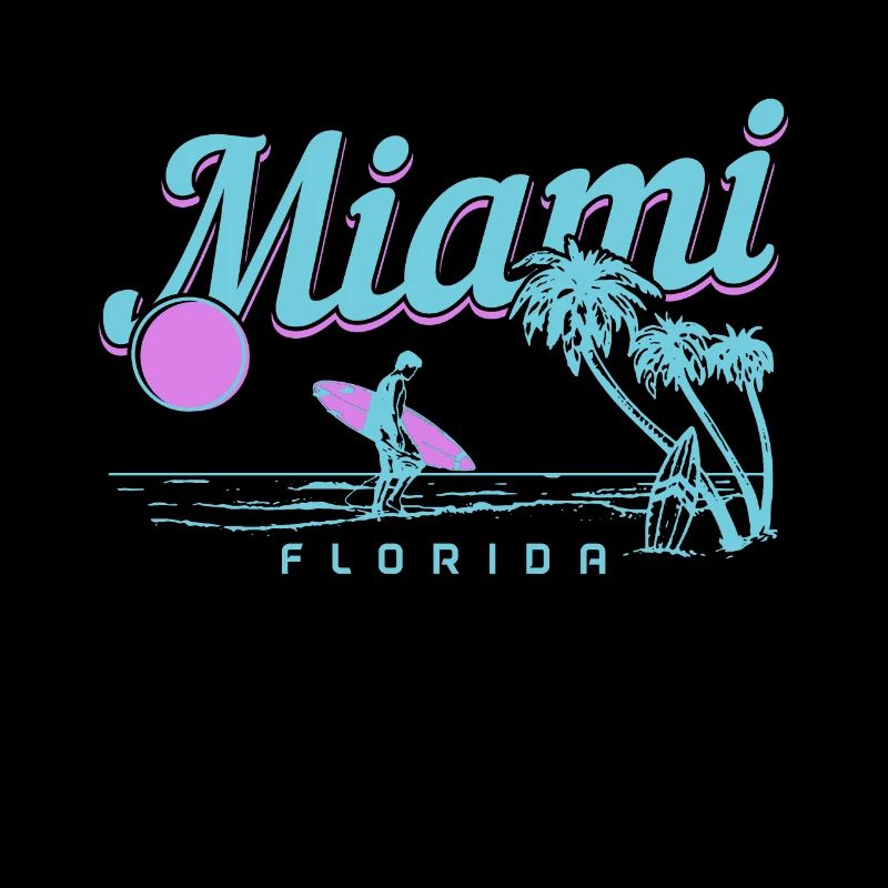Miami Beach Florida USA Surfer