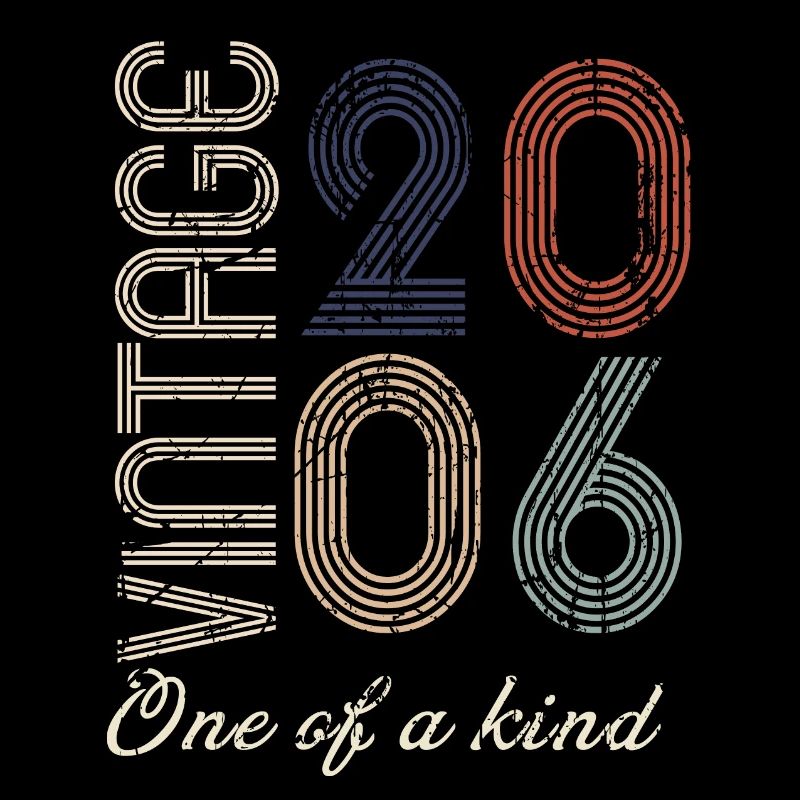 18e anniversaire 2006 - idée cadeau rétro Vintage