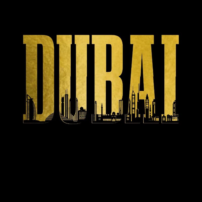 Dubai Skyline UAE Souvenir