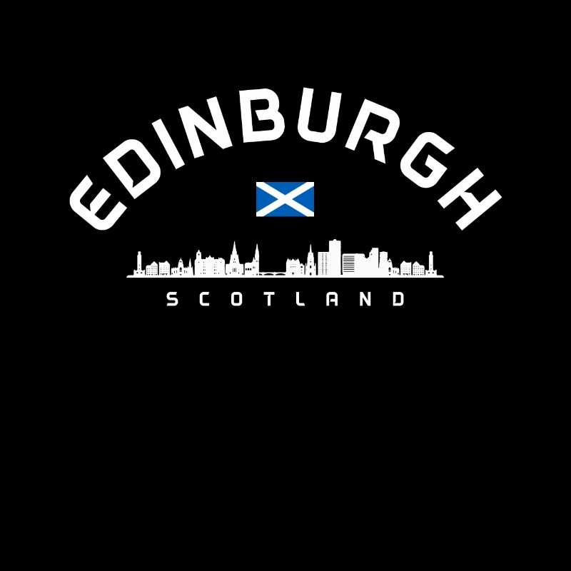 Drapeau écossais d’Écosse d’Édimbourg