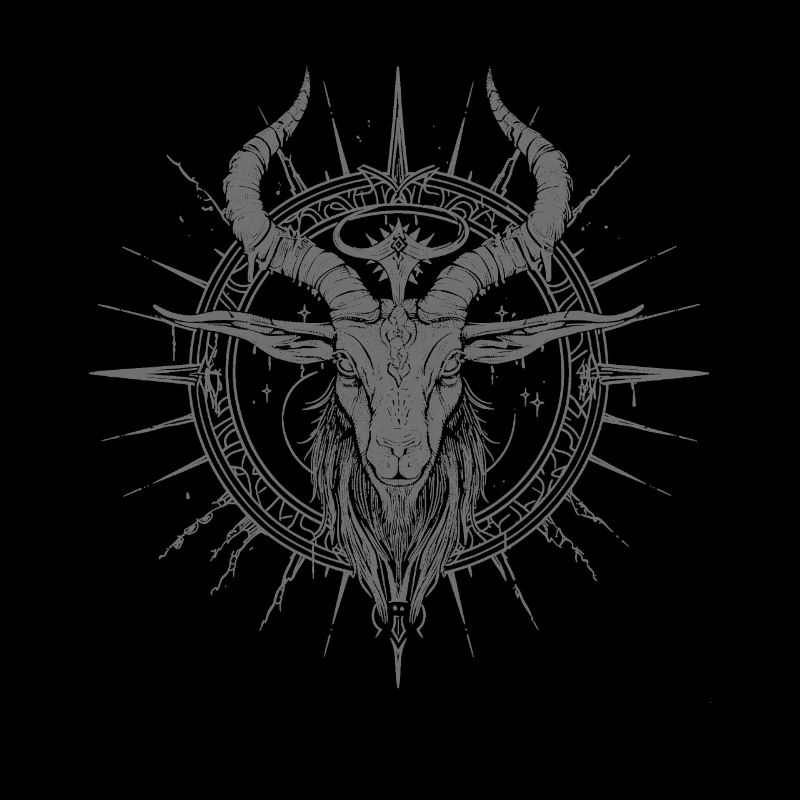 Ziege Baphomet
