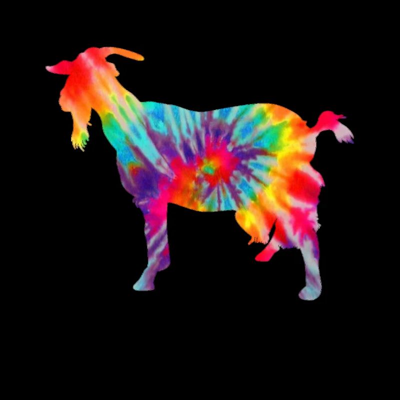 Chèvre Tie Dye cadeau