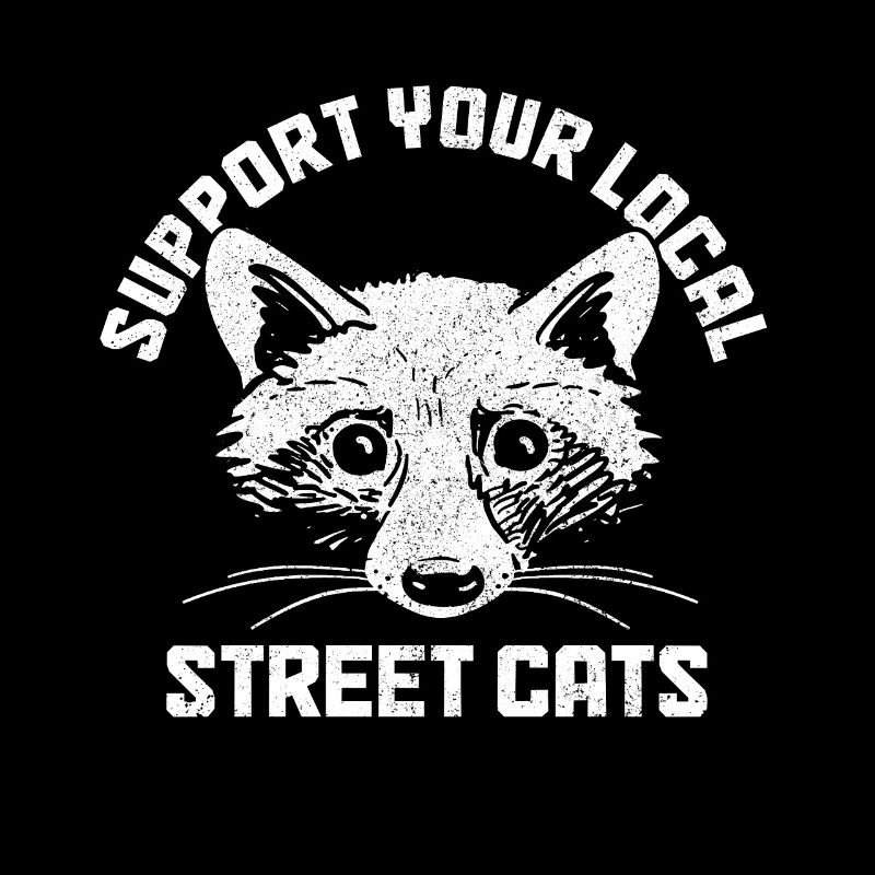 Waschbär Lustig Geschenk