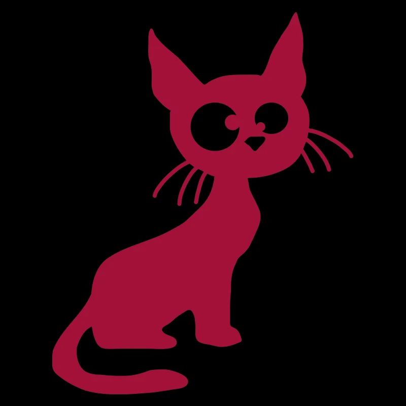 Crazy Cat Squints Funny Eyes Grimace Fun