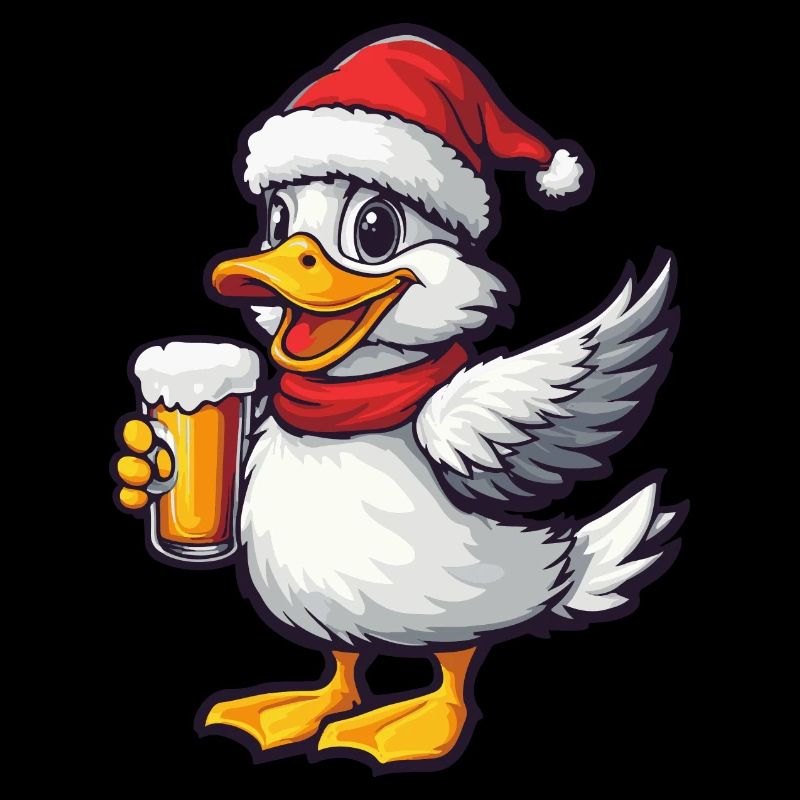 Duck Christmas Beer