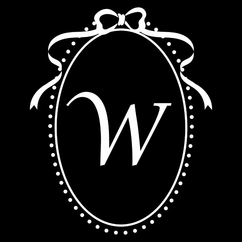 Vintage Buchstabe mit Band - Geschenkidee