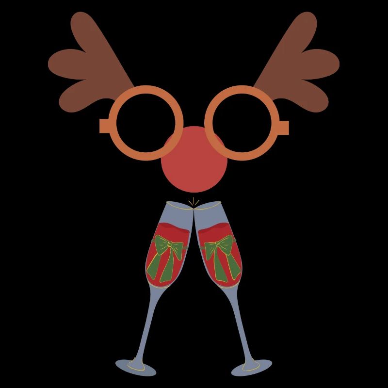 Weihnachtsdesign-Geschenkidee-Feier