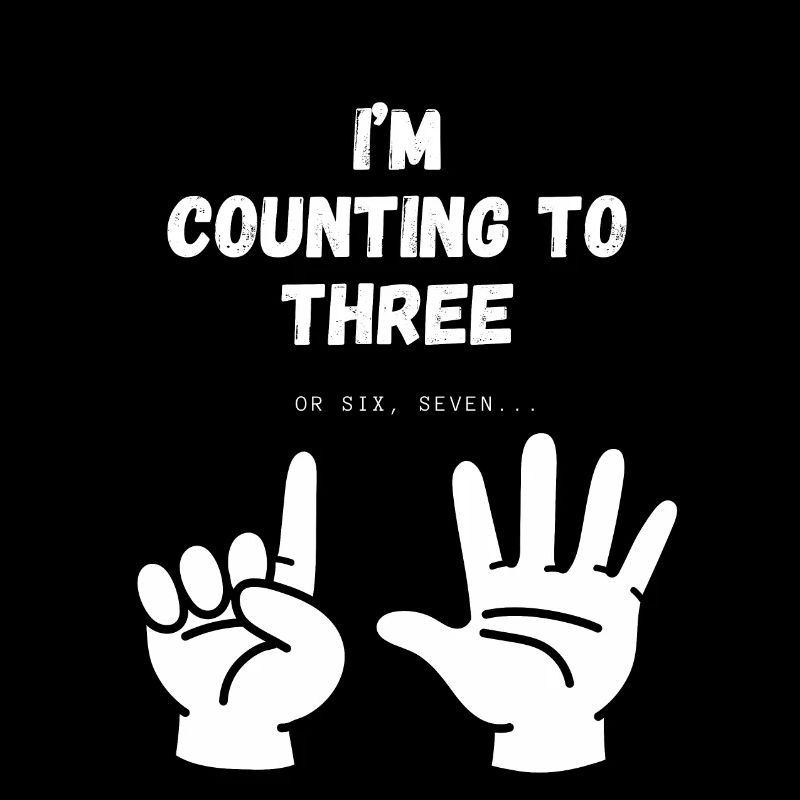 Je compte jusqu’à trois