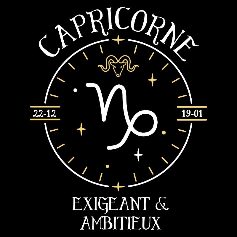 Du signe du Capricorne - Exigeant et ambitieux