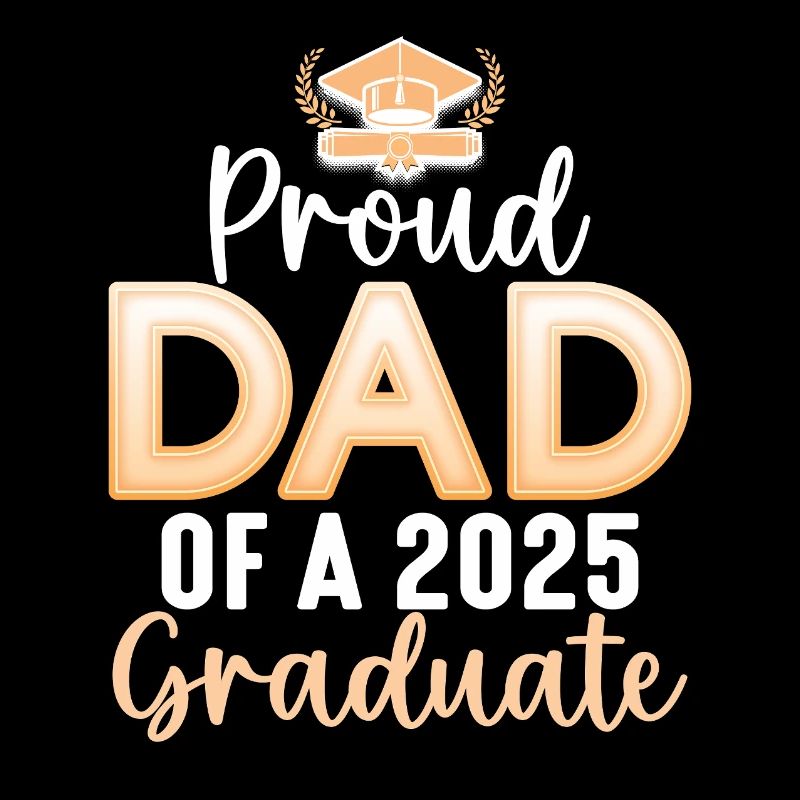 Stolzer Vater eines Absolventen von 2025