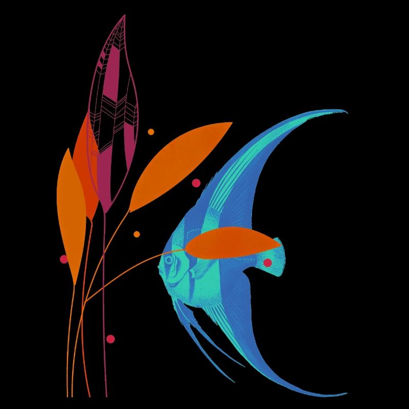 Poissons et plantes