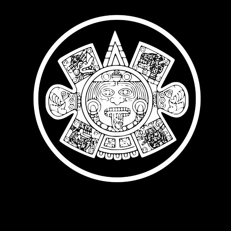 Aztec Kunst Azteken Maya Kalender