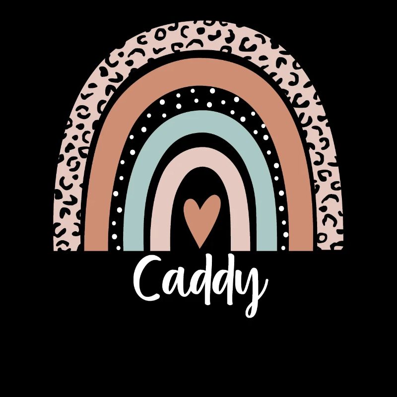 Caddy arc en ciel léopard drôle Caddy appréciation