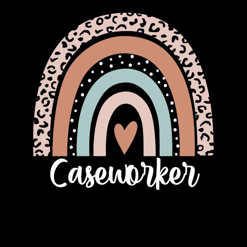 Sachbearbeiter Regenbogen Leopard Lustiger Sachbearbeiter