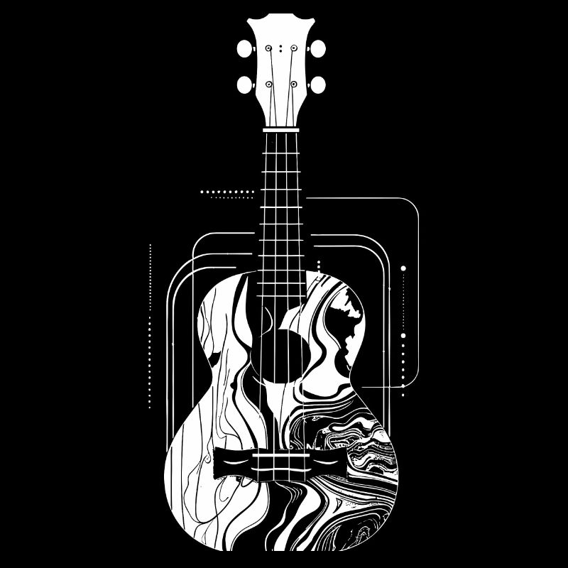 Ukulele Drawing